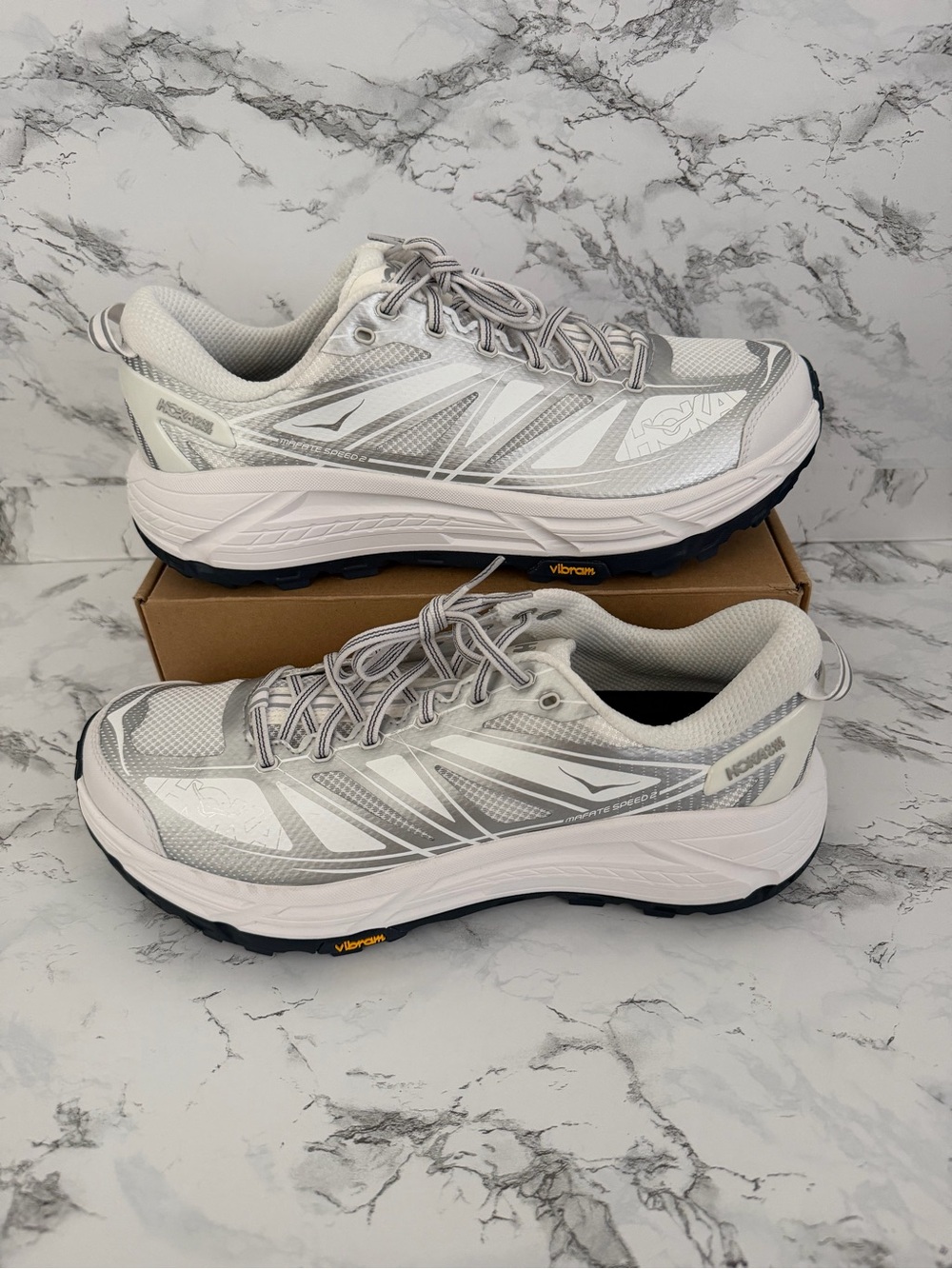 Hoka One One Mafate Speed 2 Athletic Hiking Running Shoes 1126851 Men’s Size 12